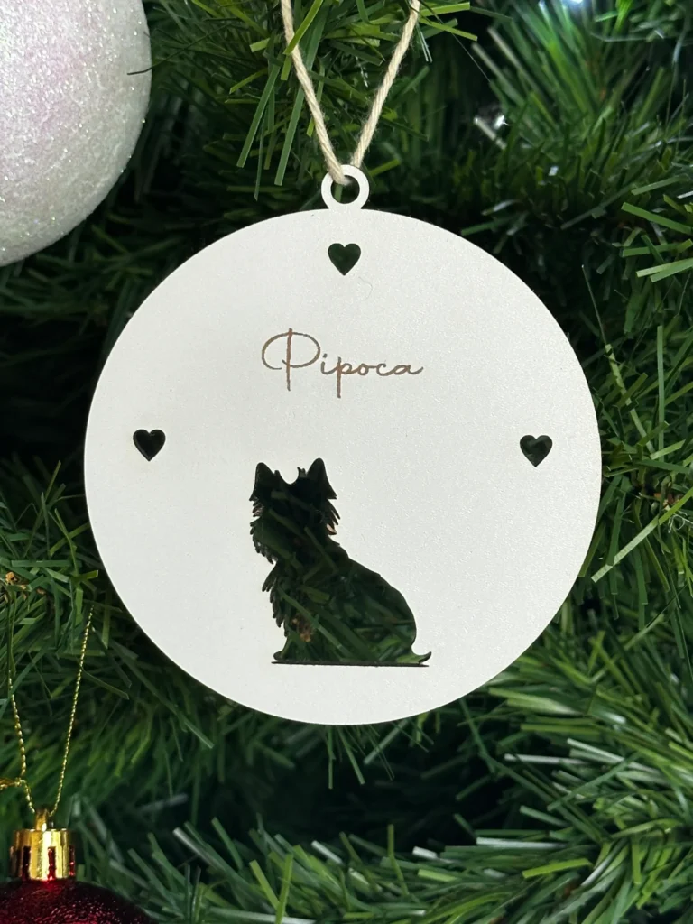 Bolas de natal de MDF, personalizadas, Decoração natalícia - Lojinha Portuguesa